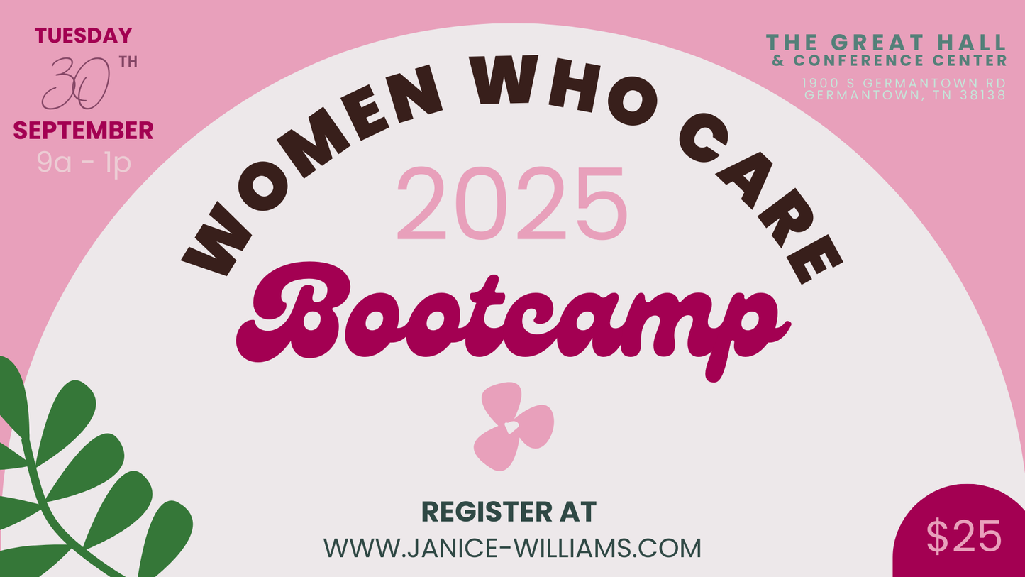Women Who Care Boot Camp Registration